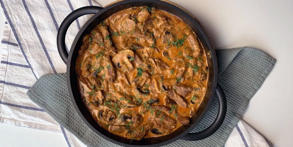 Beef Stroganoff
