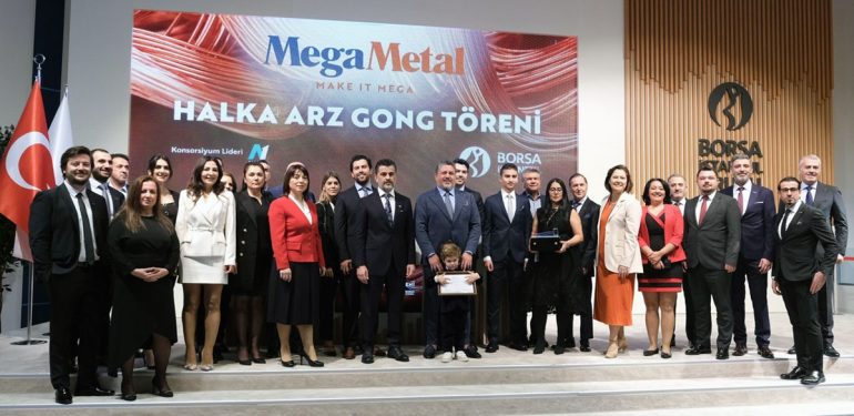 Mega Metal, Borsa İstanbul'da