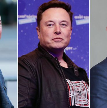Jeff Bezos, Elon Musk, Mark Zuckerberg