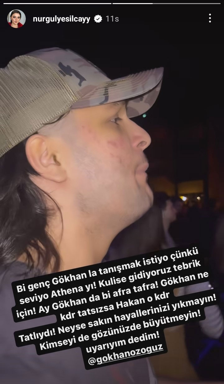 Nurgül Yeşilçay, Athena Konserine Katıldı ve Gökhan Özoğuz'a Tepki Gösterdi 1 Nurgül Yeşilçay, Athena Konseri sonrası Gökhan Özoğuz'a tepkisi