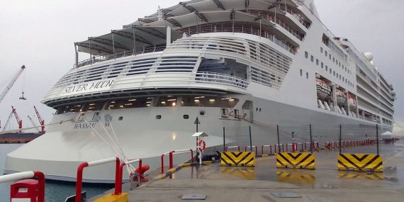 QTerminals Antalya Limanı, Lüks Yolcu Gemisi Silver Moon’u Ağırladı