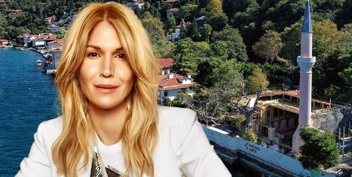 Sosyetenin Ünlü İsmi Derin Mermerci'den Komşusuna Moloz Tepkisi 2 Derin Mermerci', Moloz tartışması