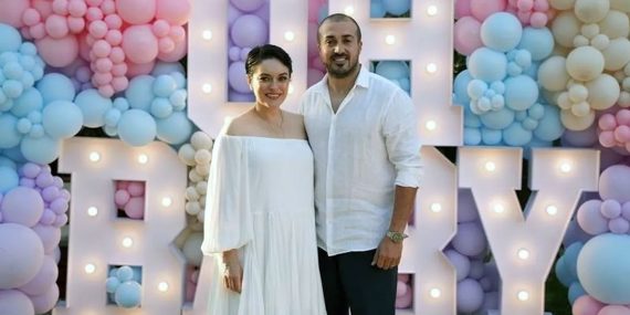 Ünlü Oyuncu Ezgi Mola, Bebeğini ABD’de Dünyaya Getirdi