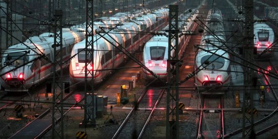 Almanya’da Altı Günlük Demir Yolu Grevi Başlıyor