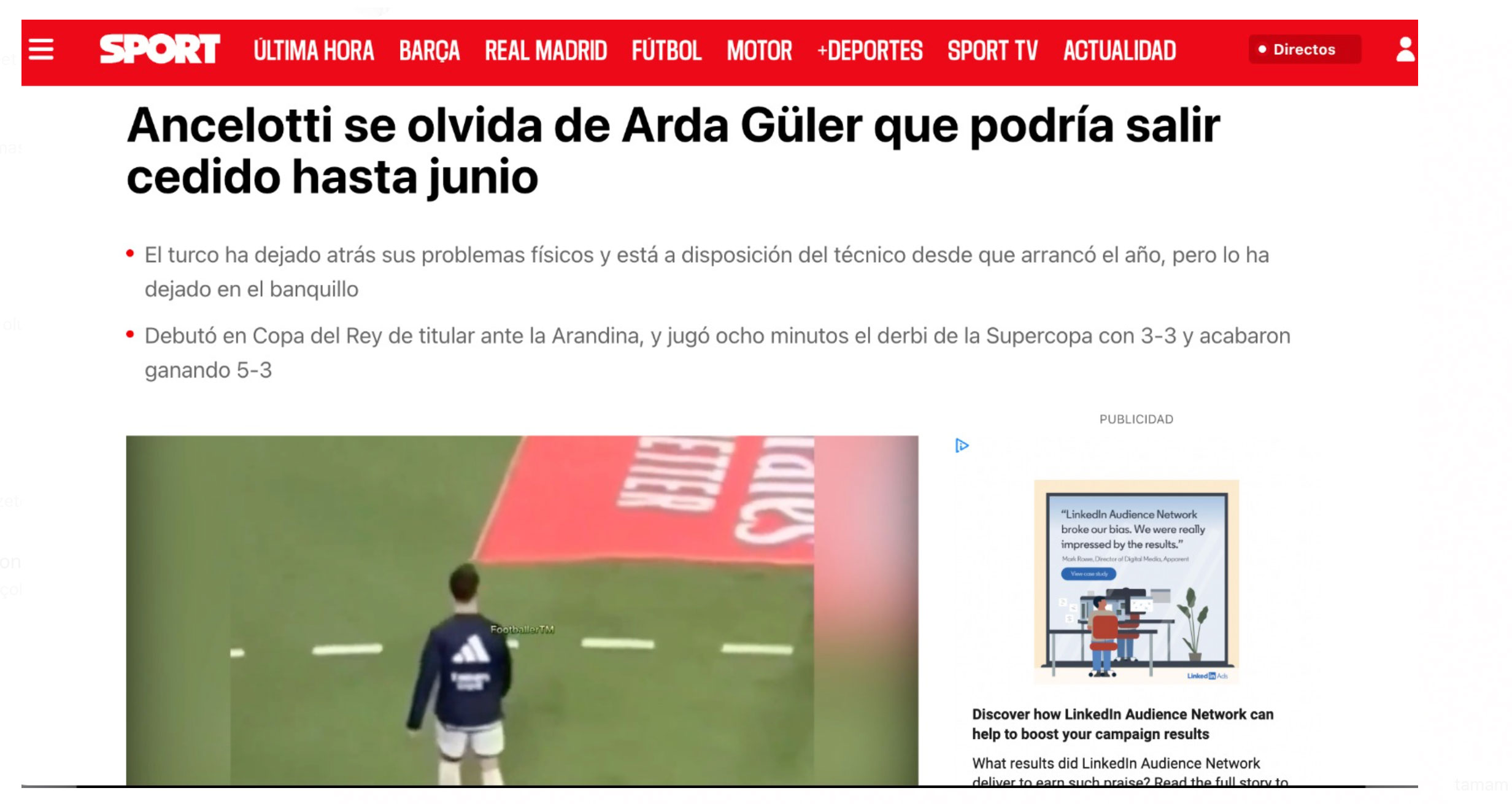 Real Madrid, Arda Güler'i Kiralamaya Hazırlanıyor 1 Arda Güler'in Real madridden ayrılma Haberi İspanya Basını