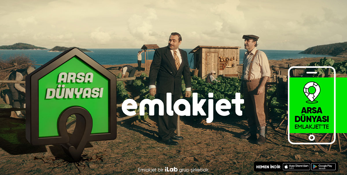 Emlakjet'ten Yenilikçi Hamle: Arsa Dünyası ile Arsa Alım-Satımında Farkındalık Yaratan Reklam Filmleri 2 Emlakjet'ten Yeni Reklam Filmi