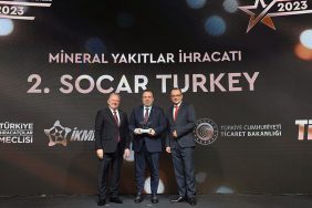 SOCAR Türkiye, İhracatın Yıldızı Ödüllerinde Başarı Gösterdi 2 Socar Türkiye İKMİB Ödülü