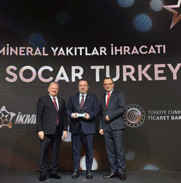 SOCAR Türkiye, İhracatın Yıldızı Ödüllerinde Başarı Gösterdi 7 Socar Türkiye İKMİB Ödülü