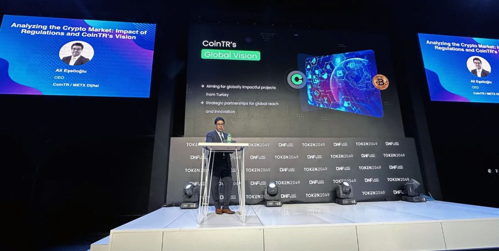 CoinTR, TOKEN2049 Konferansında