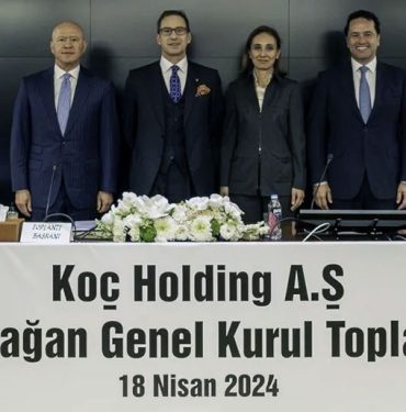 Koç Holding'den "Memleketimize Güveniyoruz" Mesajı 5 Koç Holding'in 60. Olağan Genel Kurul Toplantısı