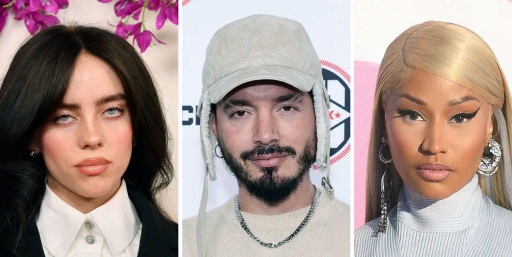 Billie Eilish, R.E.M., Nicki Minaj