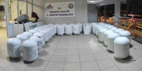 Çalıntı Termosifonlar Yeşilyurt’ta Yakalandı