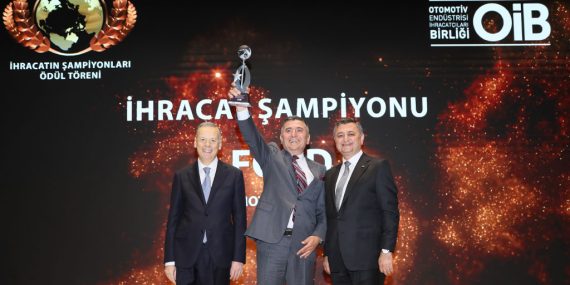 OİB İhracatın Şampiyonları Ödül Töreninde 2023 Yılının Şampiyonları Açıklandı