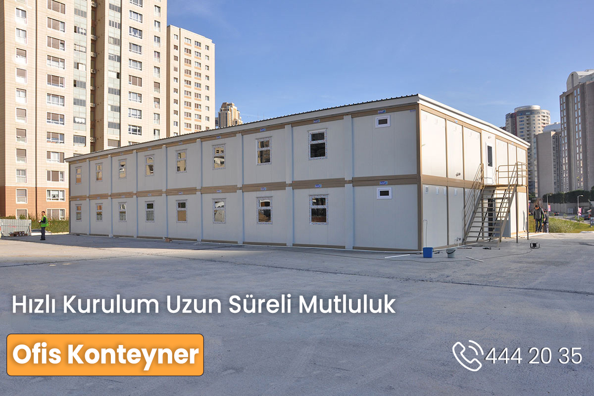 Yöneticilerin ve Ofis Çalışanların Konteyneri: İş Yeriniz İçin İdeal Seçim! 1 Yöneticilerin ve Ofis Çalışanların Konteyneri: İş Yeriniz İçin İdeal Seçim!