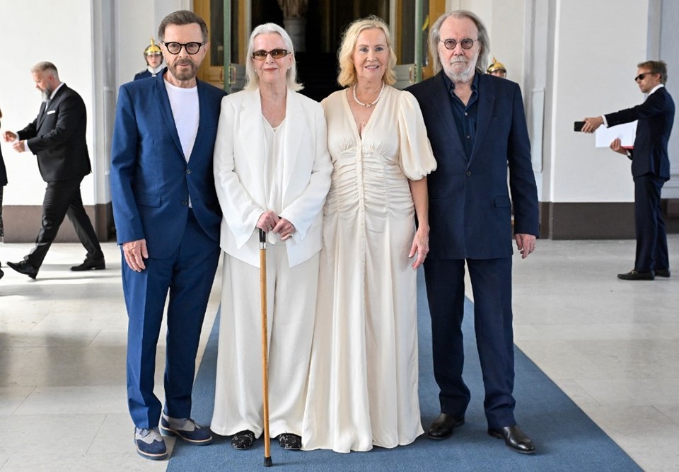 ABBA Şövalye Nişanı Aldı 2 ABBA Şövalye Nişanı Aldı