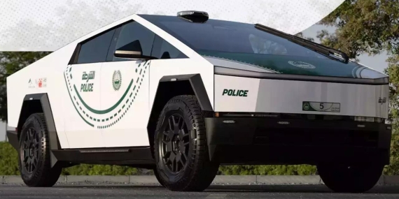Dubai Polisinin Göz Alıcı Tesla Cybertruck’ı