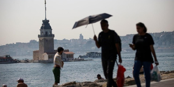 İstanbul’da Afrika ve Arap Yarımadası’ndan Gelen Sıcak Hava Dalgası Etkili