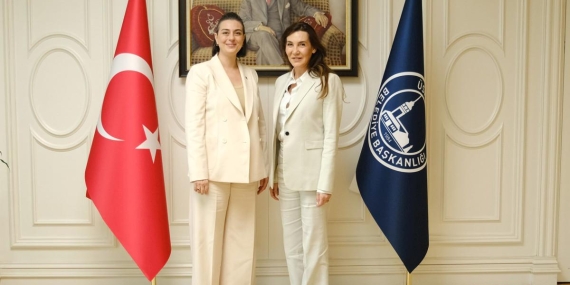 Vuslat Doğan Sabancı’dan Üsküdar Belediye Başkanı Sinem Dedetaş’a ziyaret