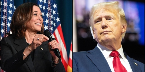 Anketlere Göre Kamala Harris, Kararsız Eyaletlerde Trump’ı Yakın Takip Ediyor