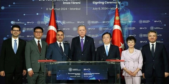 BYD Elektrikli Araçlarıyla Türkiye Pazarında