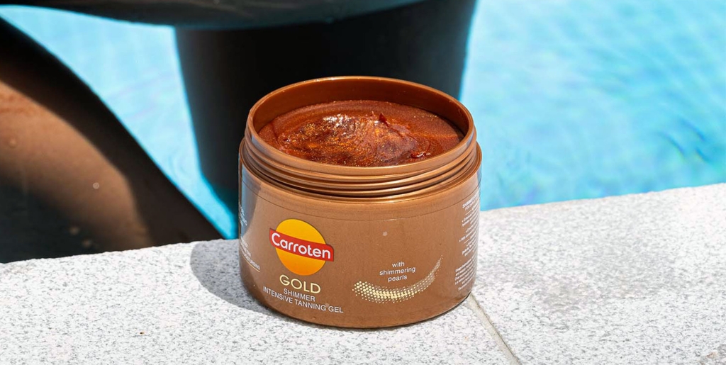 Carroten Gold Shimmer Tanning Jel