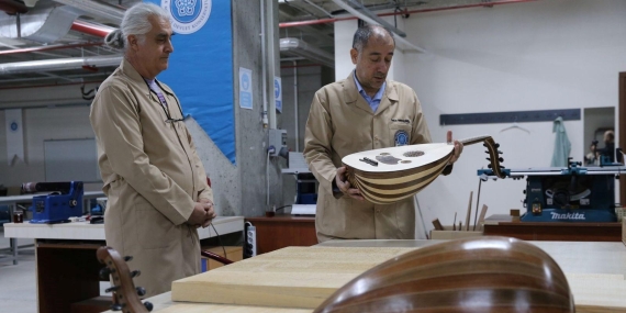 NEÜ’de Çalgı Yapım Bakım ve Onarım Atölyesi Açıldı