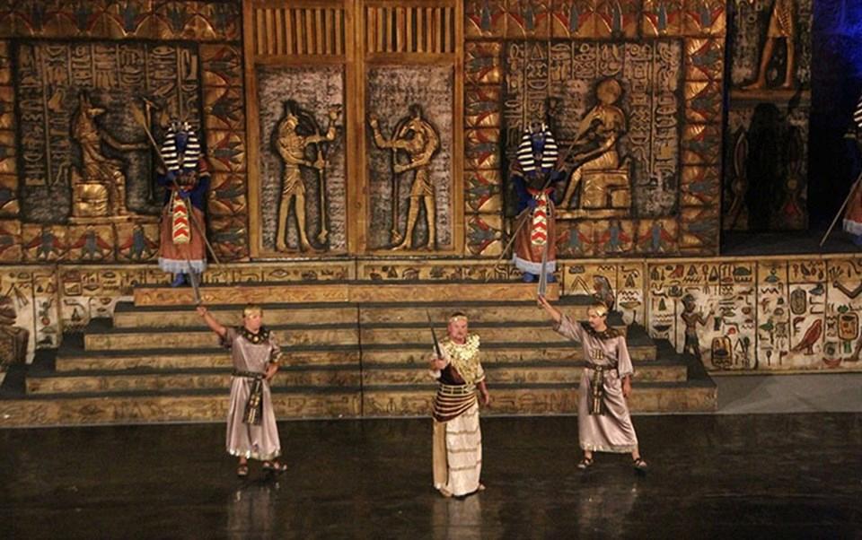 Aspendos Antik Tiyatrosu'nda Aida Operası ile Festival Açılışı 1 Aspendos Antik Tiyatrosu'nda Opera ve Bale Festivali Açılışı