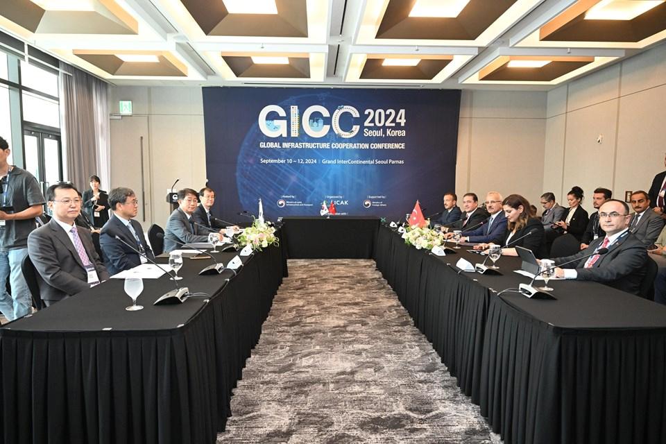 Küresel Altyapı İş Birliği Konferansı'nda Türkiye ve Güney Kore Arasındaki İşbirlikleri 1 Küresel Altyapı İş Birliği Konferansı Ziyareti