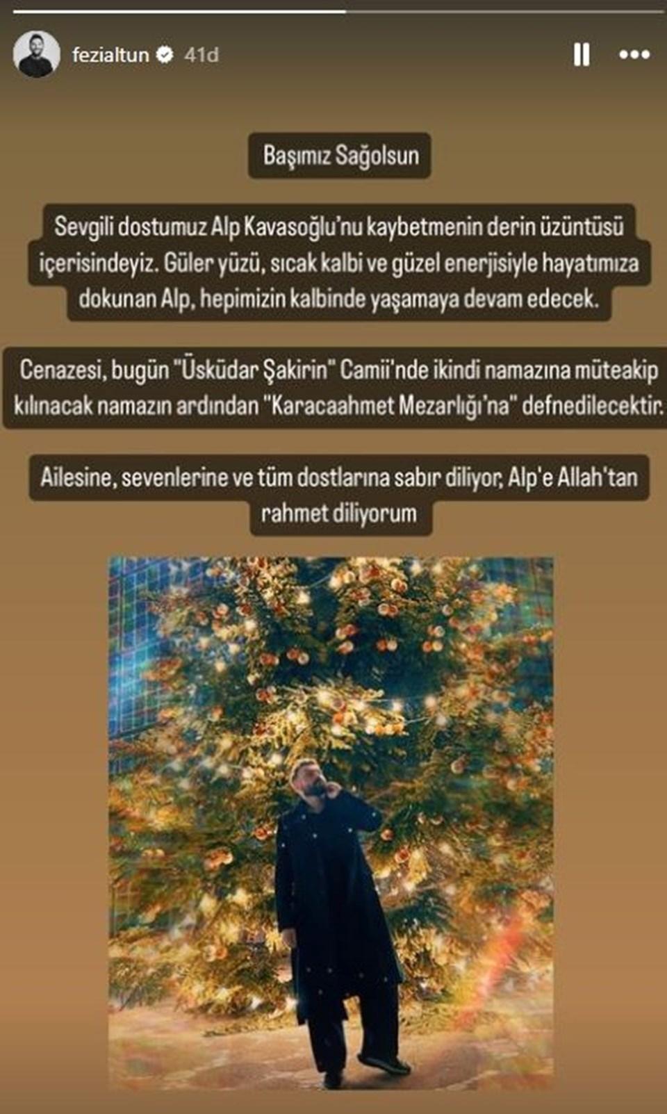Son Nefesini Veren Makyaj Sanatçısı Alp Kavasoğlu'nun Hayatı: İşte Bilmeniz Gerekenler! 1 Fezi Altun'dan Üzücü Bir Duyuru