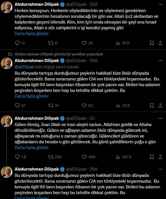 Dilipak'ın Fetullah Gülen Üzerine Yorumlarıyla Gündem Sarsıldı 2 FETÖ ve CIA Bağlantısı