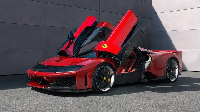 Ferrari, Göz Kamaştıran Yeni Modeliyle Lüksün Sınırlarını Zorluyor! 1 Ferrari'nin Yeni Süper Otomobili: F80