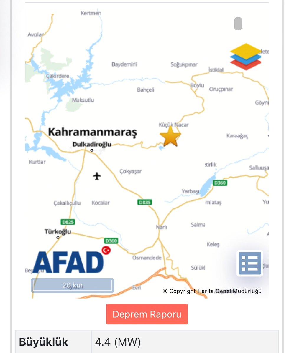 Kahramanmaraş'ta 4,4 Büyüklüğünde Tarihi Deprem Şoku 1 Kahramanmaraş'ta Deprem Gerçekleşti