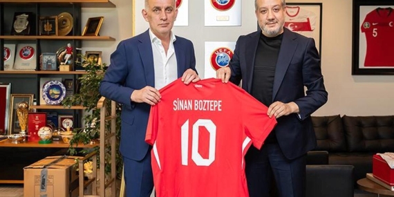 Sinan Boztepe’den TFF Başkanı Hacıosmanoğlu’na Özel Ziyaret