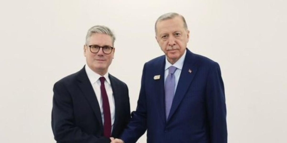 Erdoğan ve Starmer’ın Tarihi Buluşması: İki Lider, Geleceği Şekillendiriyor!