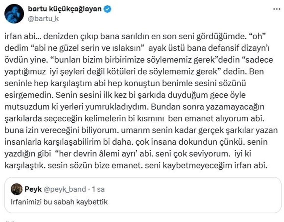Peyk Grubunun Unutulmaz Solisti İrfan Alış'ın Vefatının Ardındaki Gizemli Gerçekler! 1 Peyk Grubunun Kurucu Üyesi İrfan Alış'ı Kaybettik