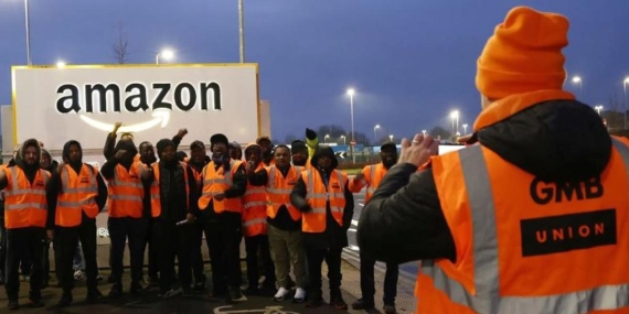 Noel Kaosu Öncesi Amazon İşçileri ABD’de Grevde! Mücadeleleri Sıcak Gündemde!