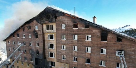 Kartalkaya’da Dehşet! Otel Yangınında 10 Can Gitti!