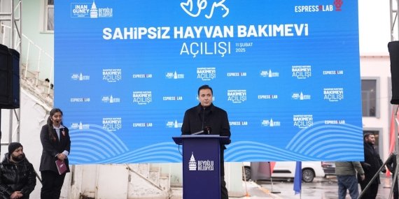 Sahipsiz Hayvan Bakımevi, Beyoğlu Belediyesi ile Espressolab iş birliğinde hizmete açıldı.