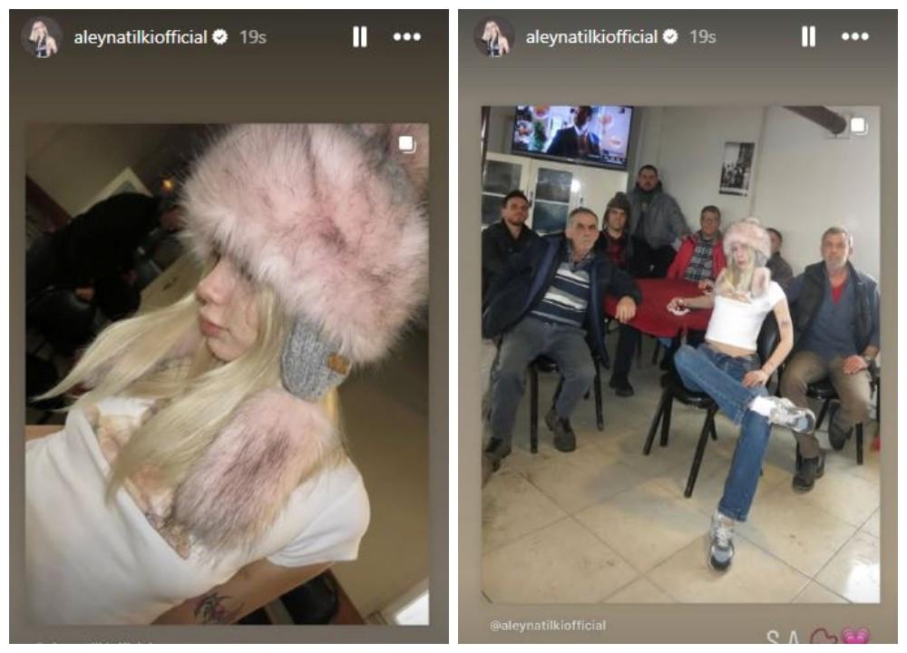 Aleyna Tilki'nin Kahvehane Ziyareti Sosyal Medyada Gündem Oldu 1 Aleyna Tilki'nin Kahvehane Ziyareti Sosyal Medyada Gündem Oldu
