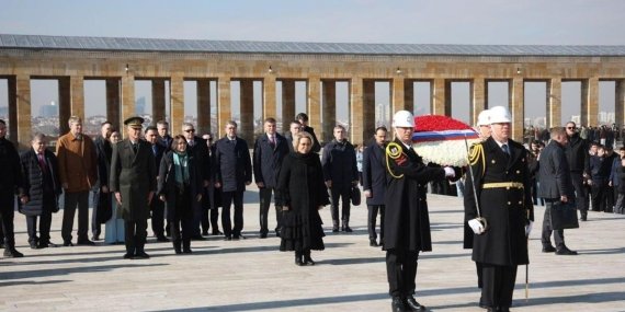 Rusya Federasyon Konseyi Başkanı Matviyenko’dan Anıtkabir’e Unutulmaz Bir Ziyaret!
