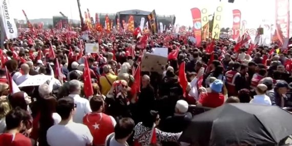 CHP’den Maltepe’de dev miting: “Bu daha başlangıç, mücadeleye devam”