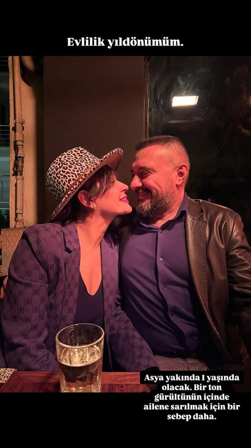 Gonca Vuslateri'nin Evlilik Yıl Dönümü Kutlaması: Aileye Sarılmak İçin Bir Neden Daha! 1 Gonca Vuslateri ve Levent Yaşar'ın Evlilik Yıl Dönümü Kutlaması