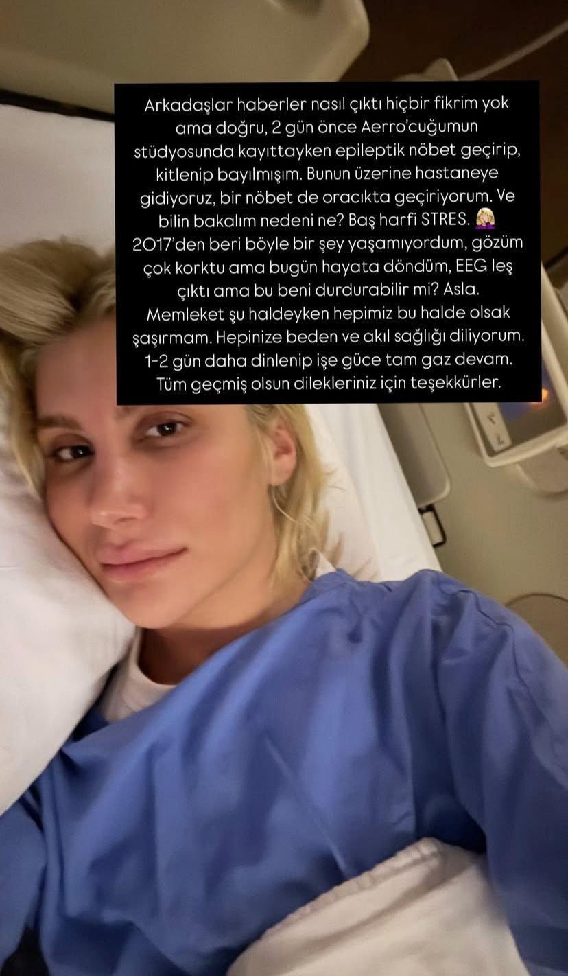 İrem Derici'nin Şaşırtan Nöbet Krizi 1 İrem Derici'nin Sağlık Durumu Hakkında Son Gelişmeler