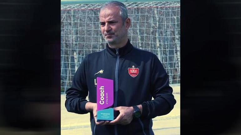 İsmail Kartal İran’da Persepolis’in Başında Ayın Teknik Direktörü Seçildi! 2 İsmail Kartal Ayın Hocası Seçildi