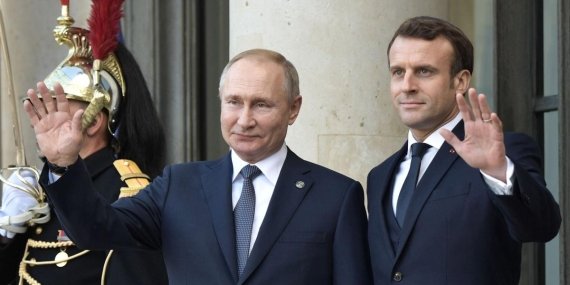 Macron’dan Şok Açıklama: Putin ile Görüşmek için Tek Bir Şart!