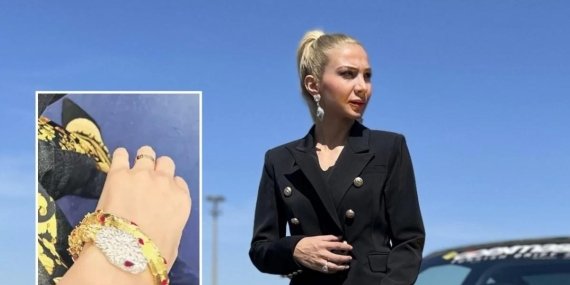 Merve Dizdar’ın 300 bin dolarlık bilekliği olay oldu