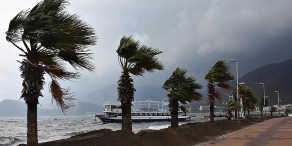 Meteoroloji Uyardı: Güney Ege ve Doğu Akdeniz’de Fırtına Bekleniyor