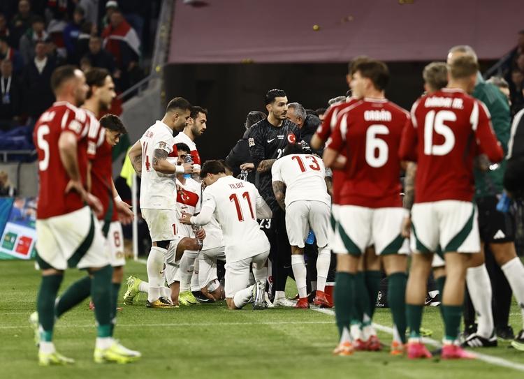 Türkiye, Macaristan'ı 3-0 Geçerek UEFA Uluslar A Ligi'ne Yükseldi! 7 Türkiye, Macaristan'ı 3-0 Geçerek UEFA Uluslar A Ligi'ne Yükseldi!