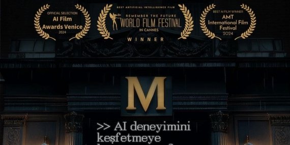 Türkiye’de Yapay Zeka ile Üretilen İlk Film: “M Hotel” Vizyona Girdi
