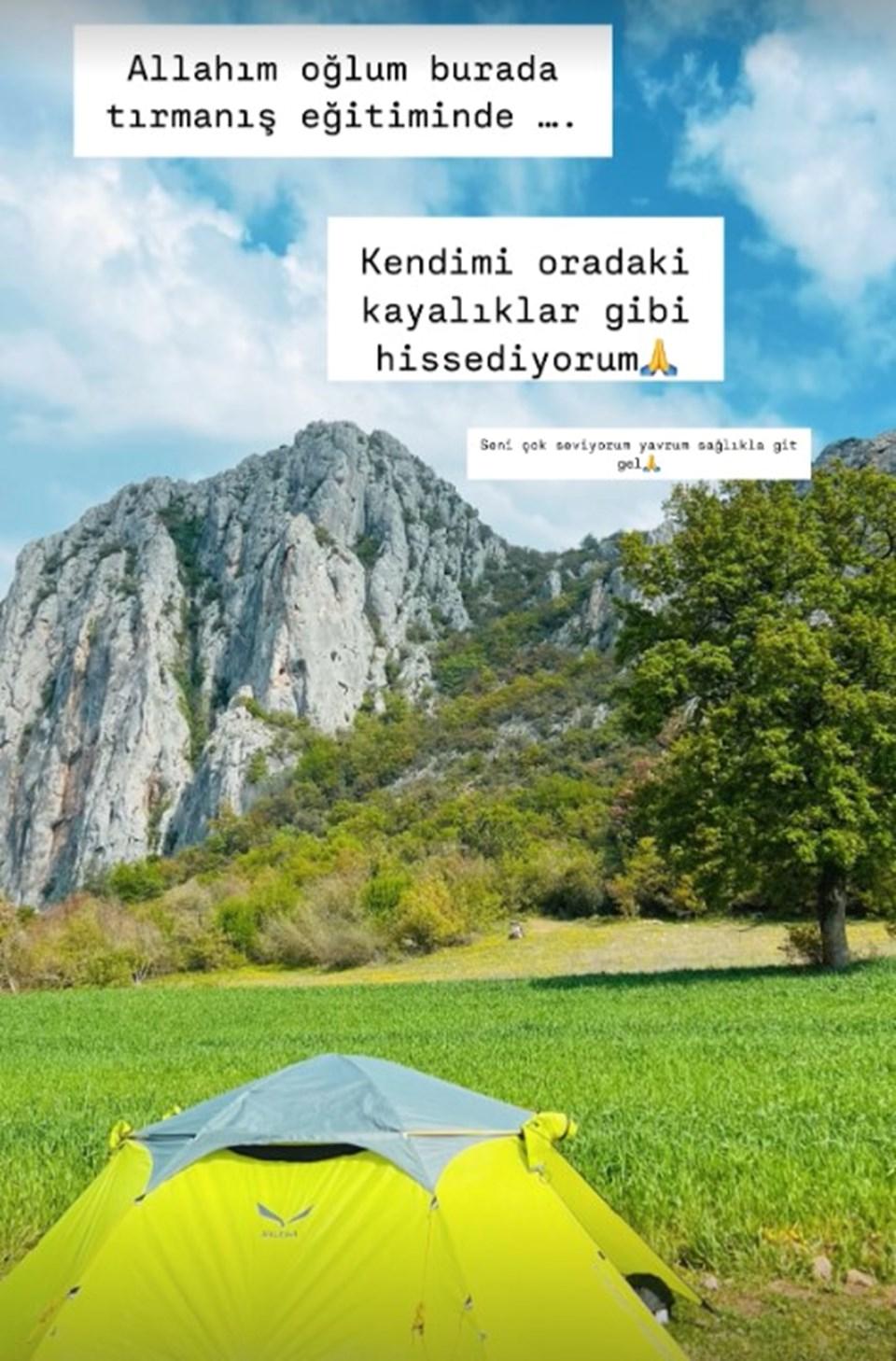 Çağla Şıkel: Oğlum Tırmanış Eğitiminde Yeni Deneyimler Ediniyor 2 Oğullarıyla İlgili Anlayış ve Kıskançlık Duyguları
